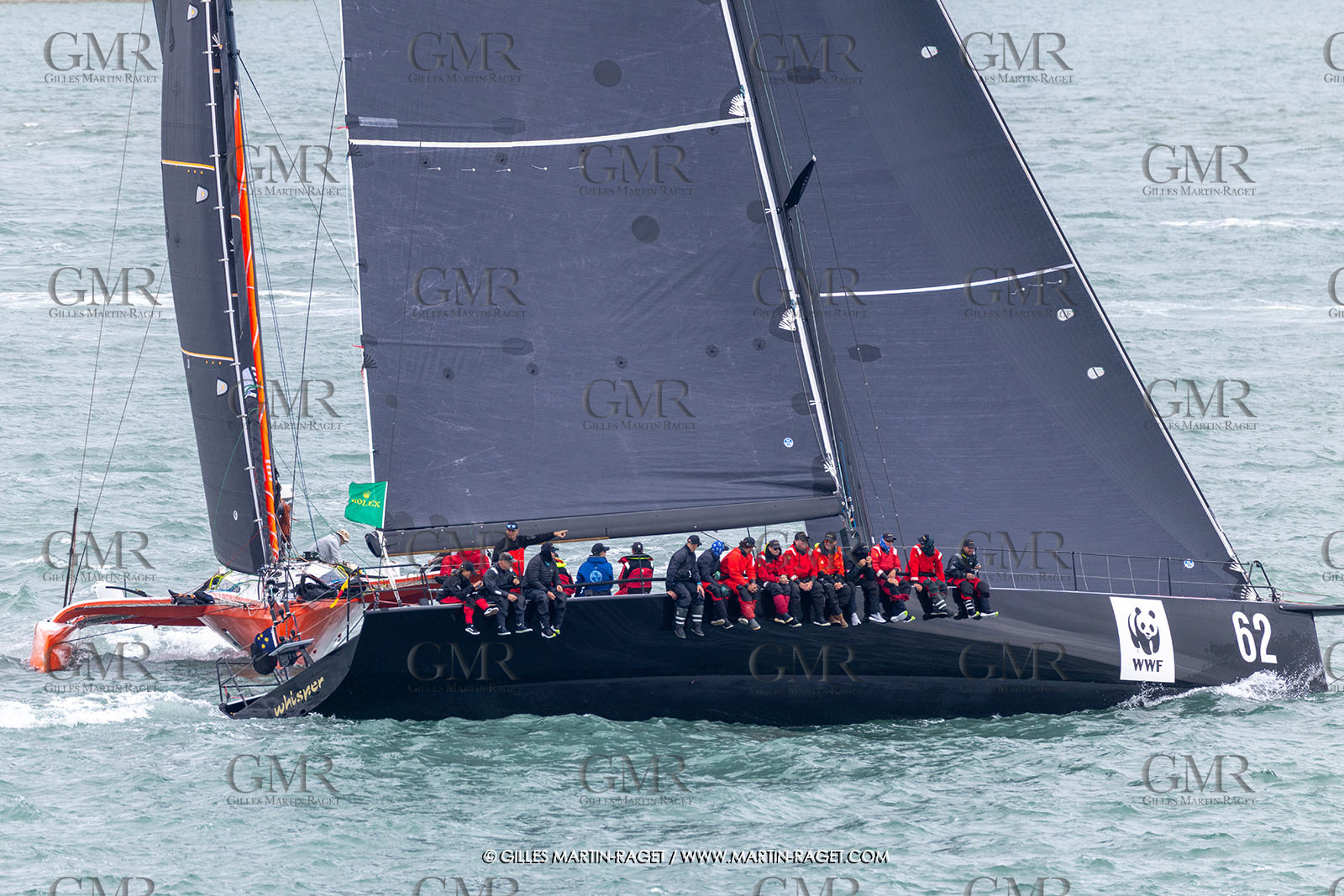 26 07 2025, Cowes (UK, IOW), Admiral's Cup 2025, Rolex Fastnet Race start,
