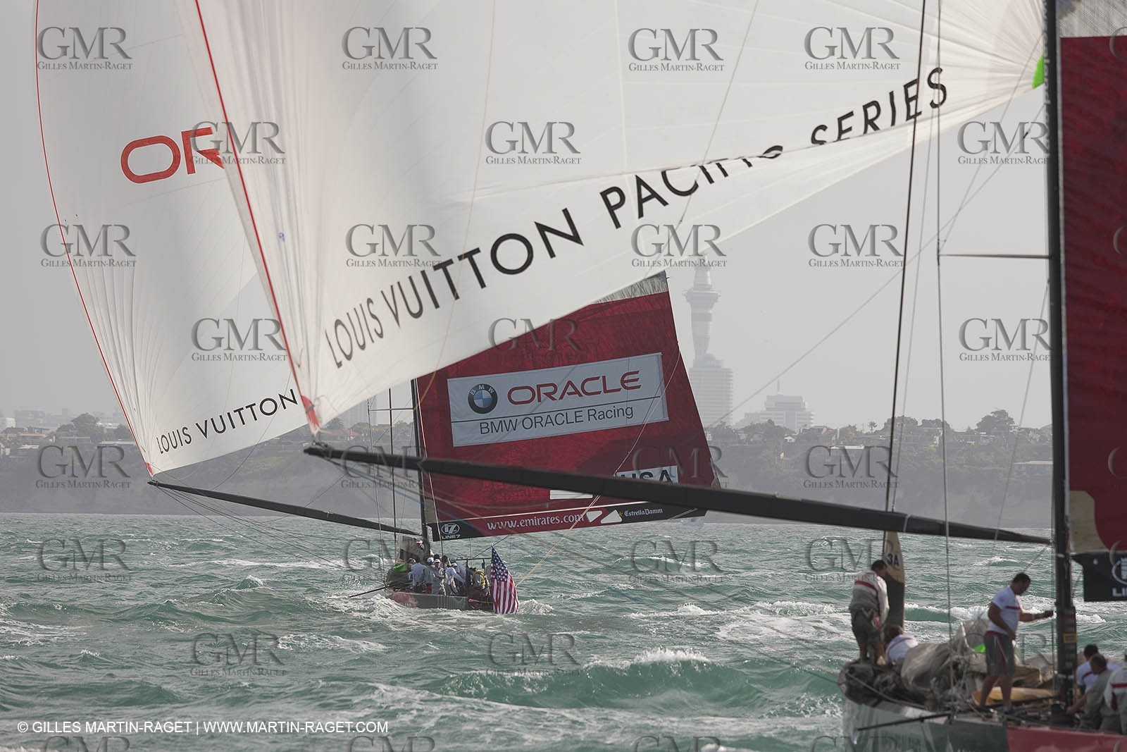 05 02 2009 - Auckland (NZL) -  Louis Vuitton Pacific Series -  Racing Day 4 - Round Robin 2