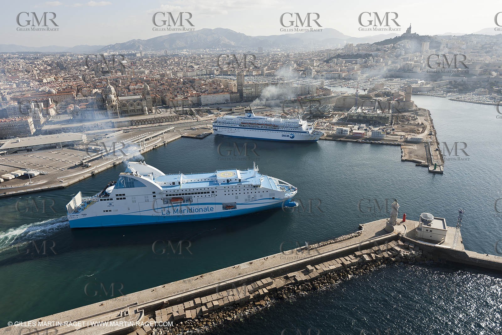 14 01 2012 - Marseille (FRA,13) - La Meridionale shipping company - the Piana off Marseille and the Calanques