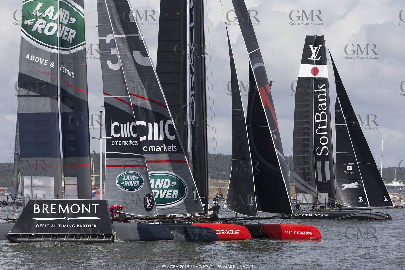 30 08 2015, Göthenburg, (SWE), 35th America's Cup, Louis Vuitton America's Cup World Series Göthenburg 2015, Race Day 2