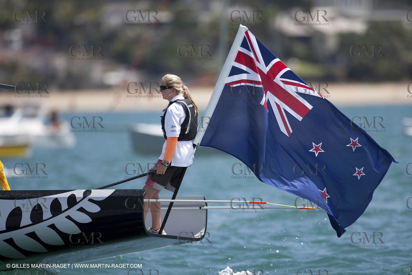 01 02 2009 - Auckland (NZL) -  Louis Vuitton Pacific Series -  Racing Day 3 - Round Robin 1