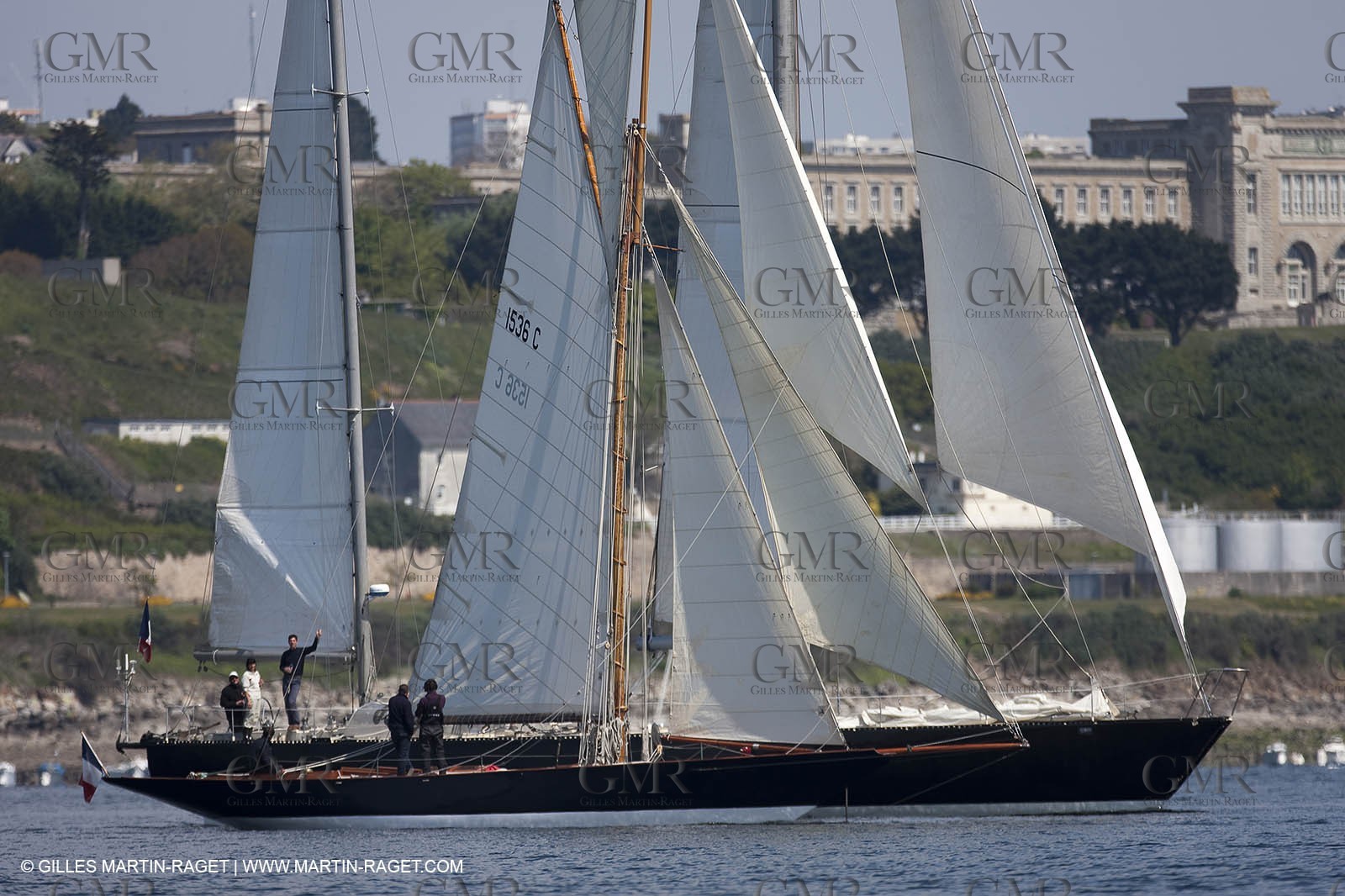 19 05 2010- Brest  - (FRA,56)  -  Les Pen Duick in Brest bay