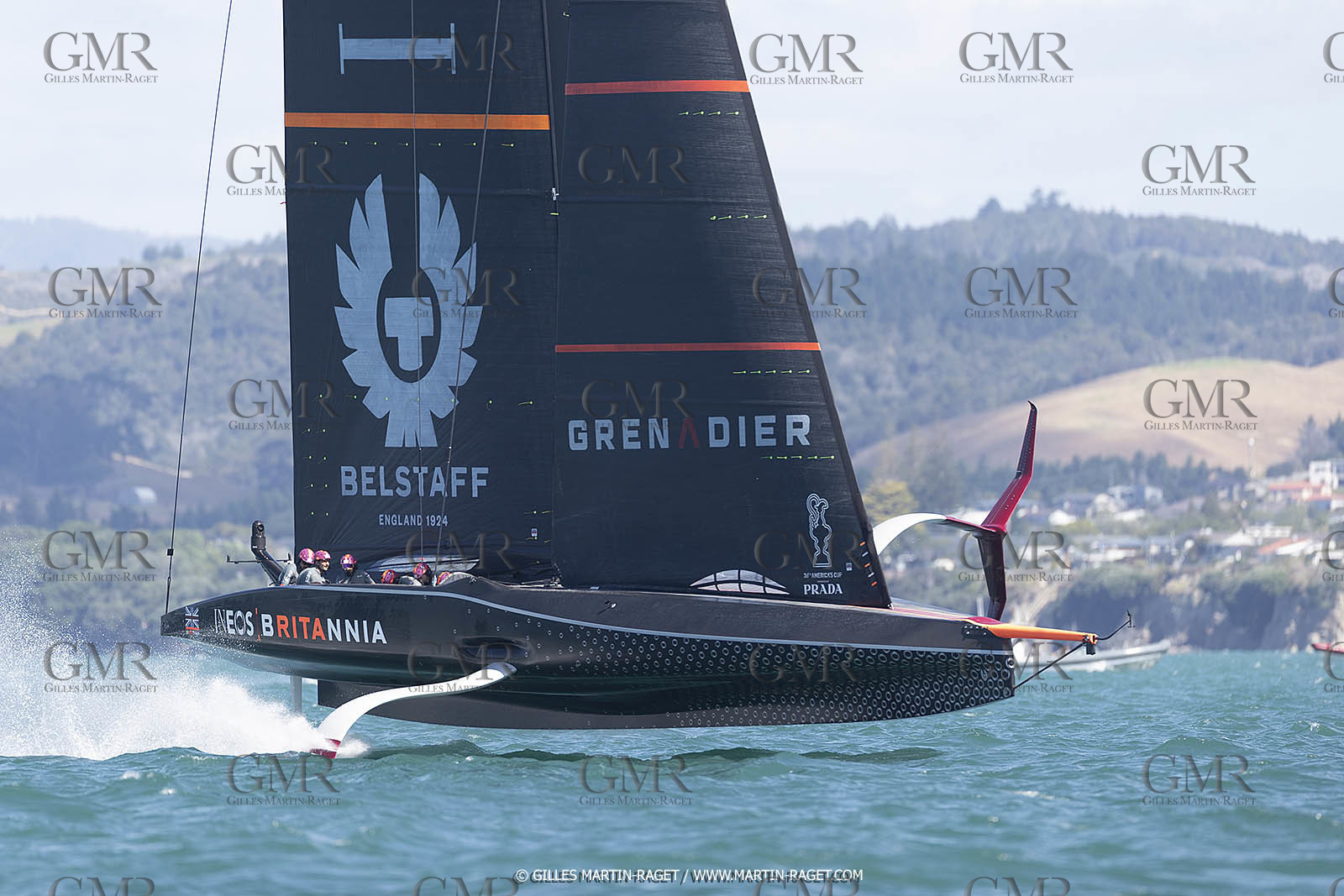 11 01 2021, Auckland (NZL), 36th America's Cup, Practice Racing
