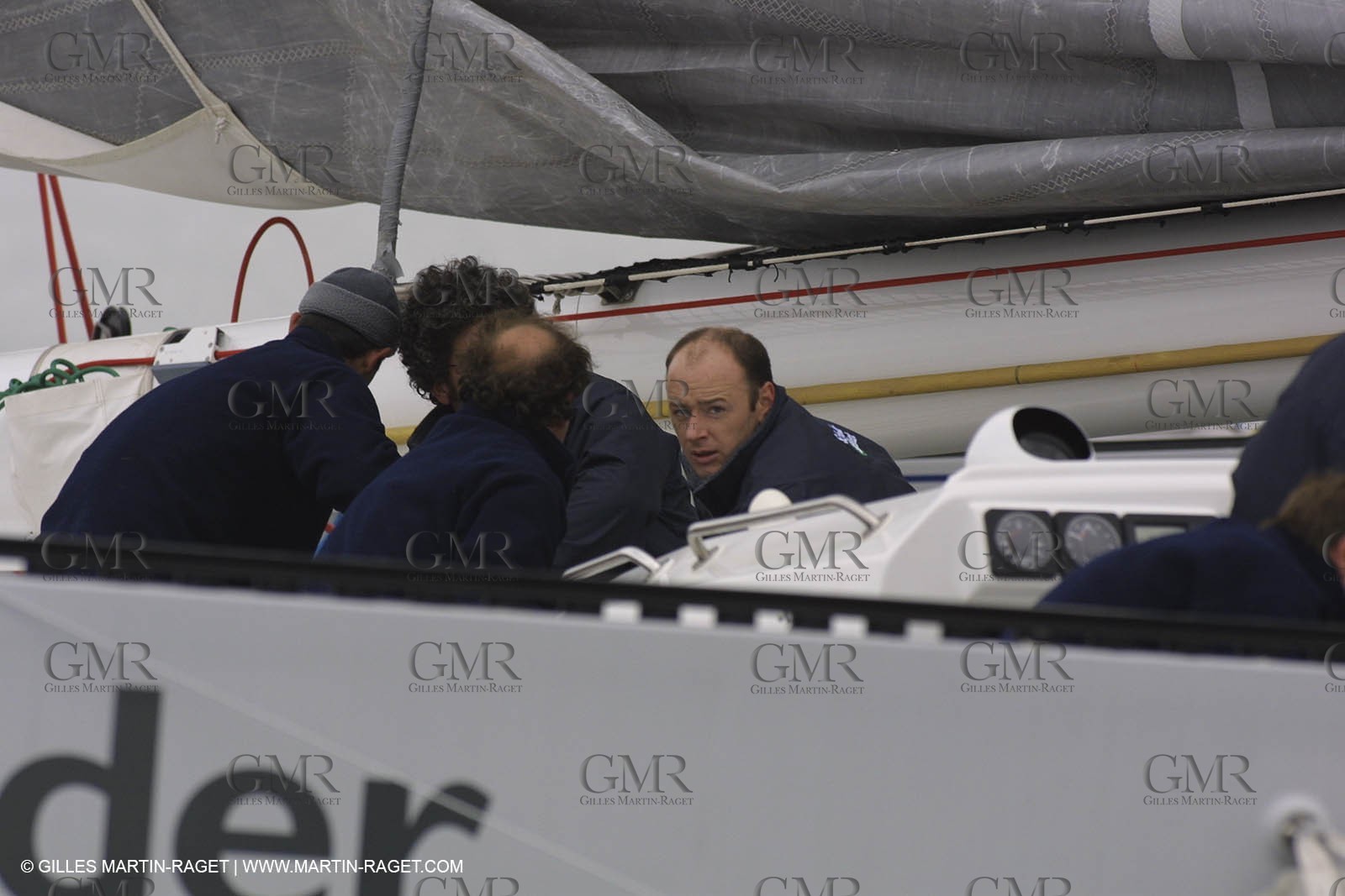 Geronimo - Jules Verne Trophy 2001 start - Brest