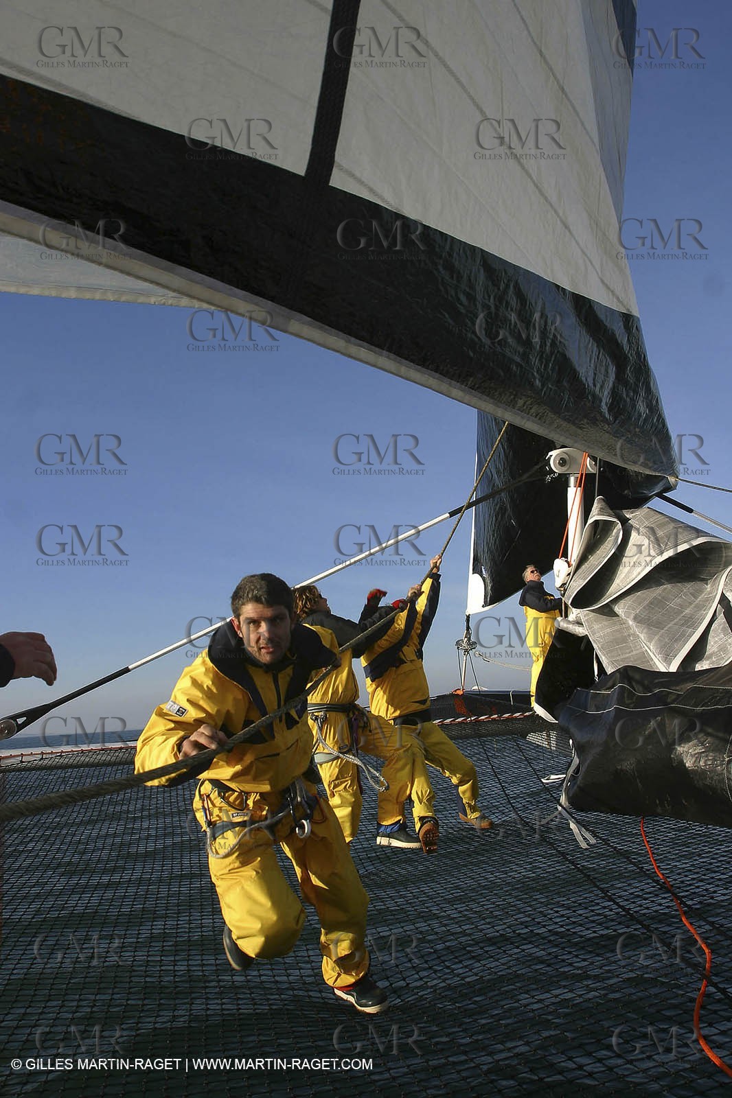 Orange II-Vannes-Multiplast Boatyard-First trials