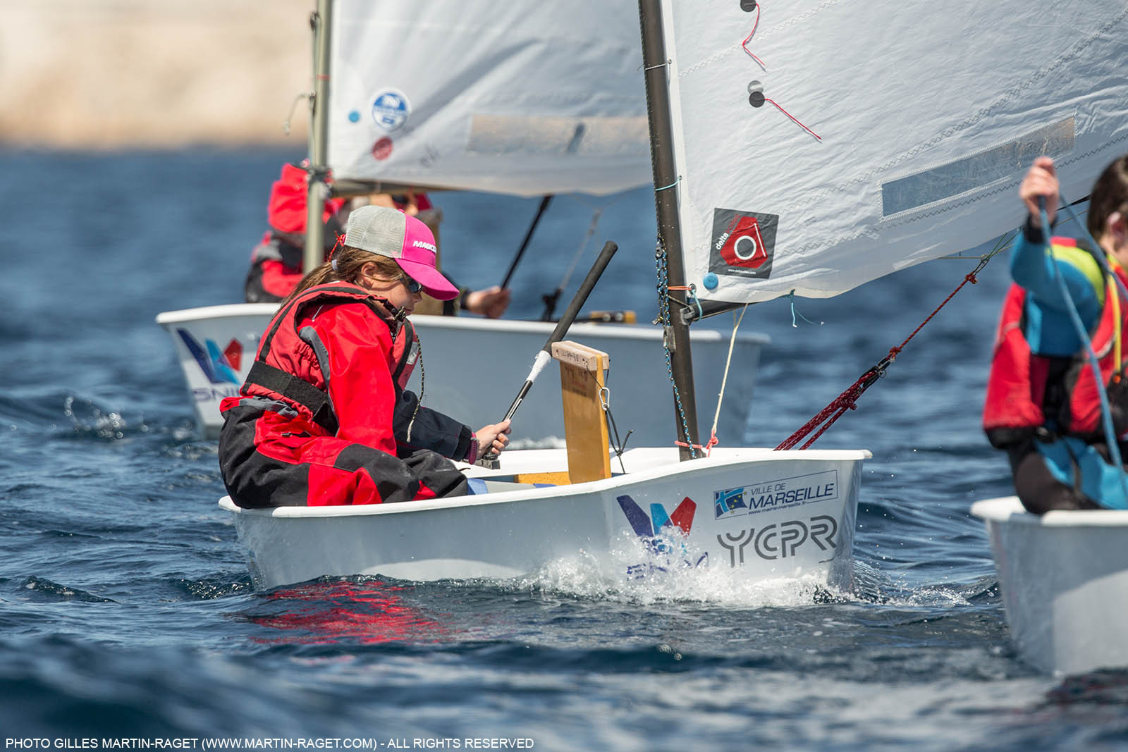 14 04 2016, Marseille (FRA,13), SNIM Dériveurs, Coupe Internationale de Printemps Optimist, Day 4
