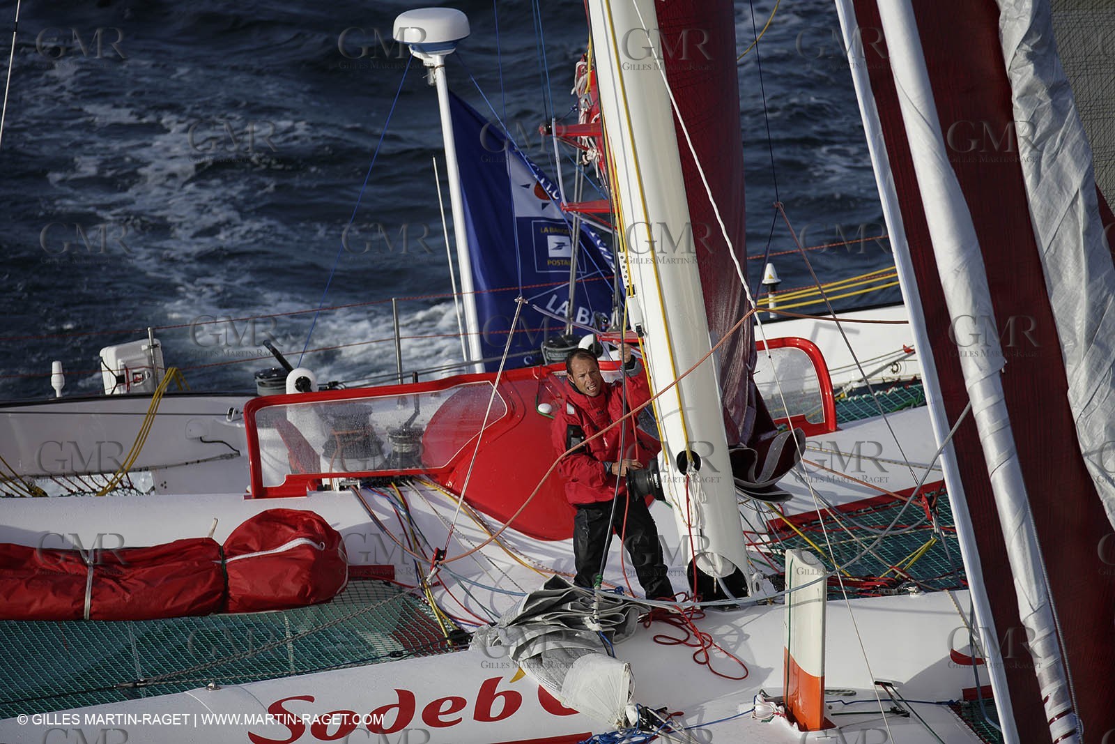 11 10 2008  -Lorient (FRA)  -  Multis Orma - Sodebo (Thomas Coville) - Route du Rhum 2006 training