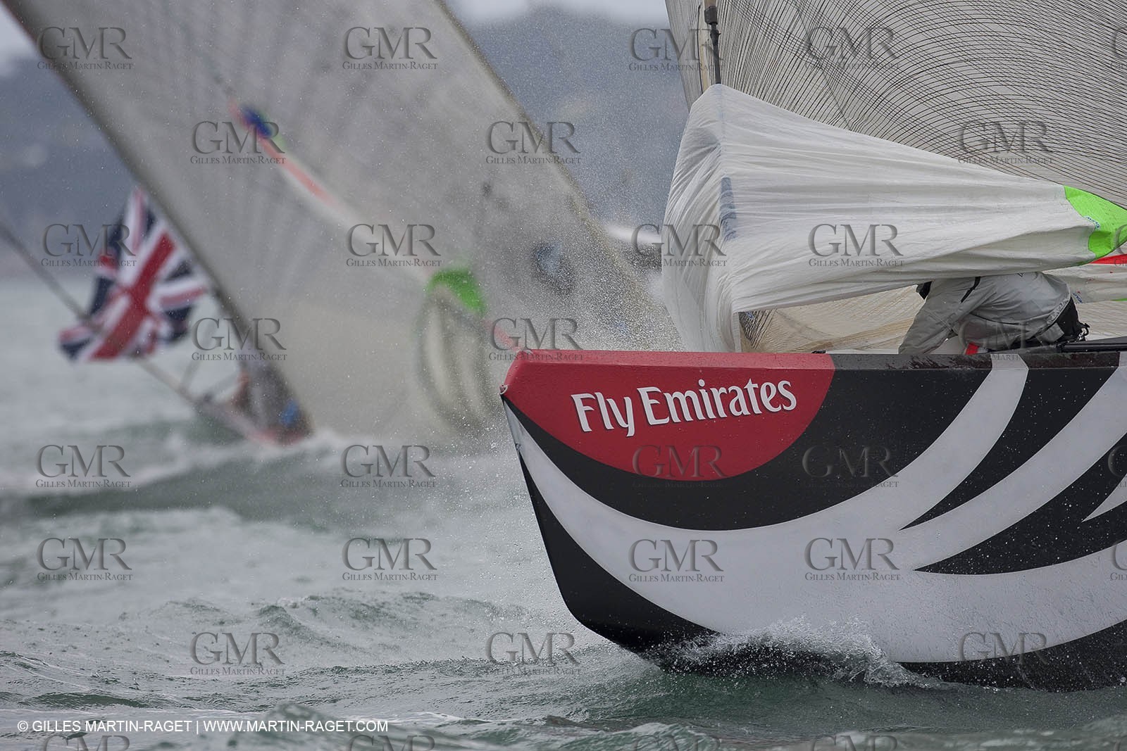 09 02 2009 - Auckland (NZL) -  Louis Vuitton Pacific Series -  Racing Day 9 - Round Robin 2