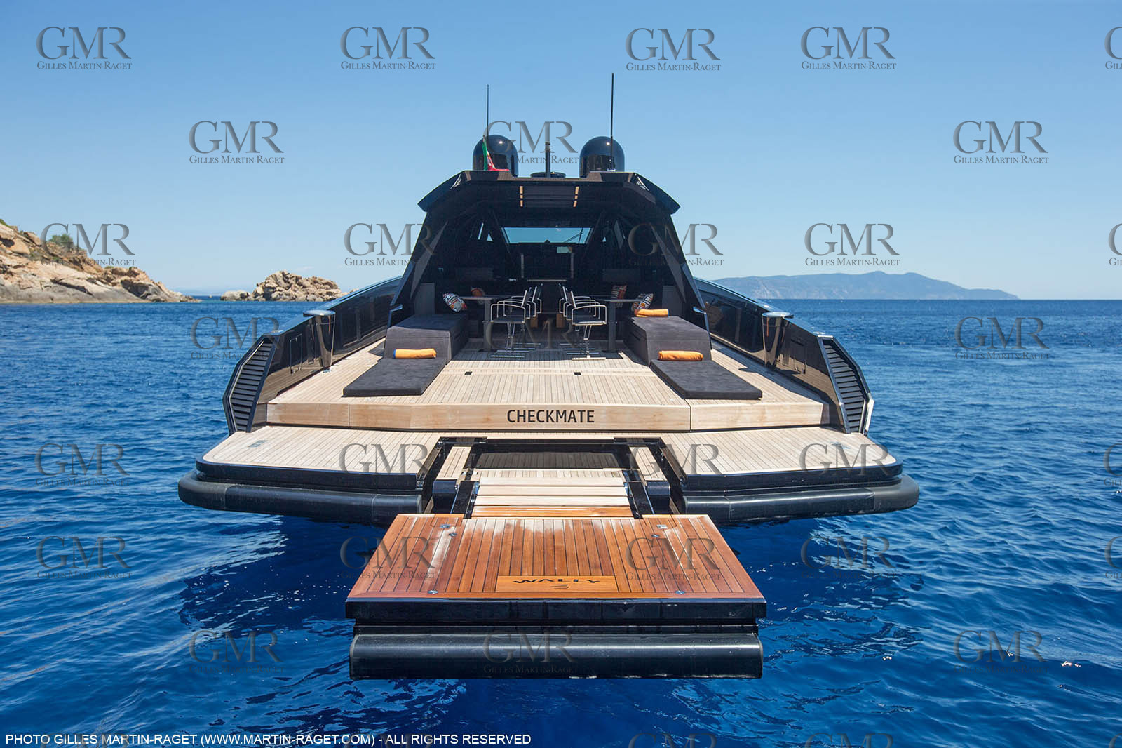 20 07 2016, Cala Galera (ITA), WallyYachts, Wally Power 75 Checkmate