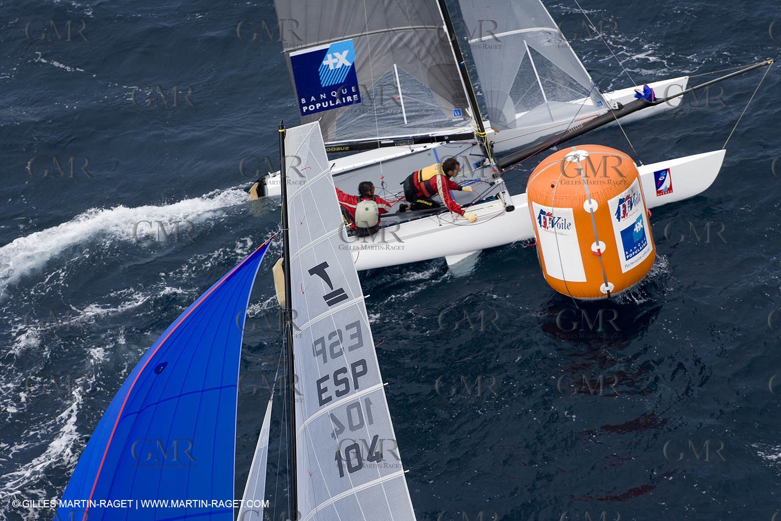 26 04 2007 - 2007 Semaine Olympique Française - Hyères (South of France) - Day 5 - Team France - Tornado - Guichard-Guyader