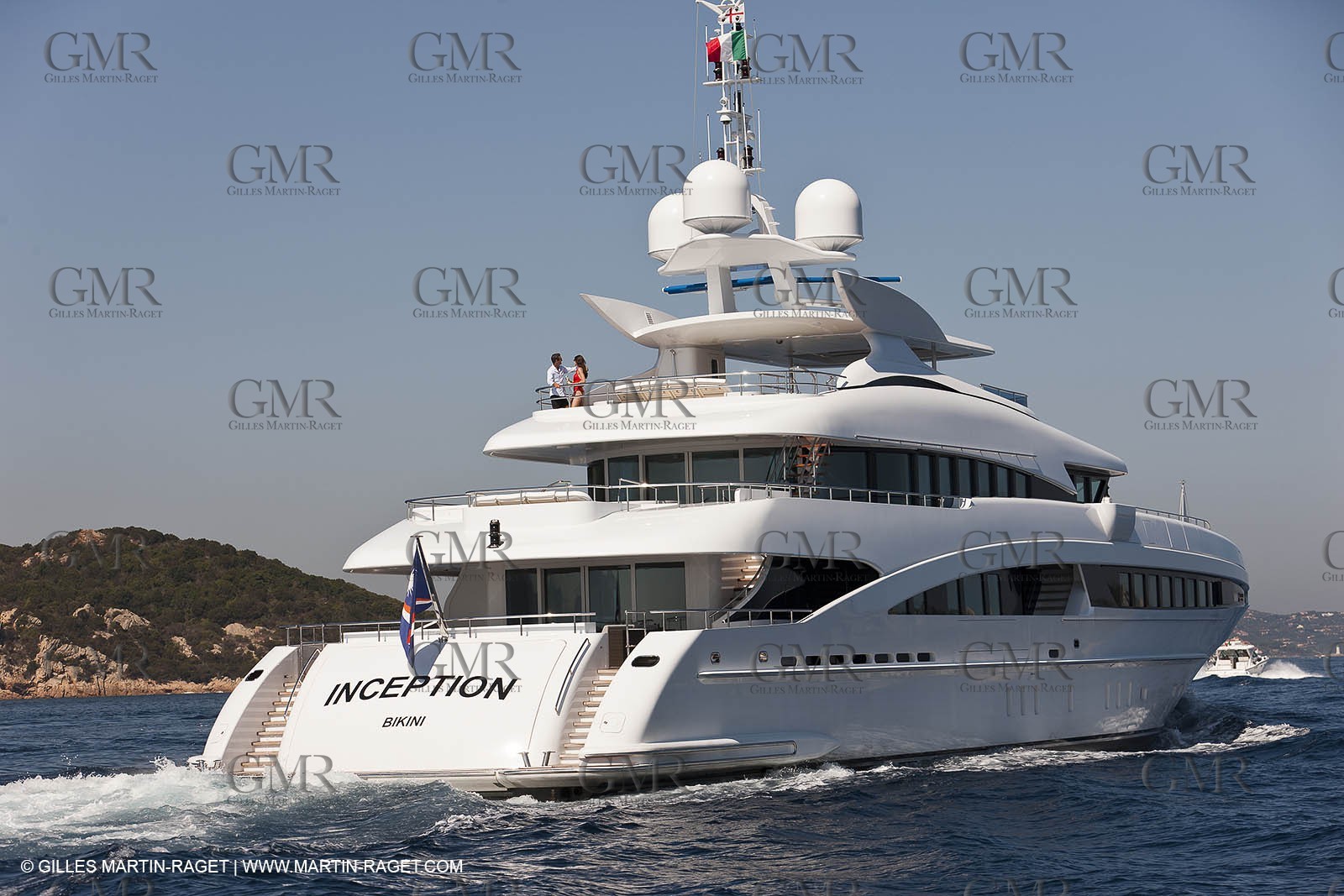 18 08 2011 - La Maddalena (ITA, Sardinia) - Motor yacht Inception