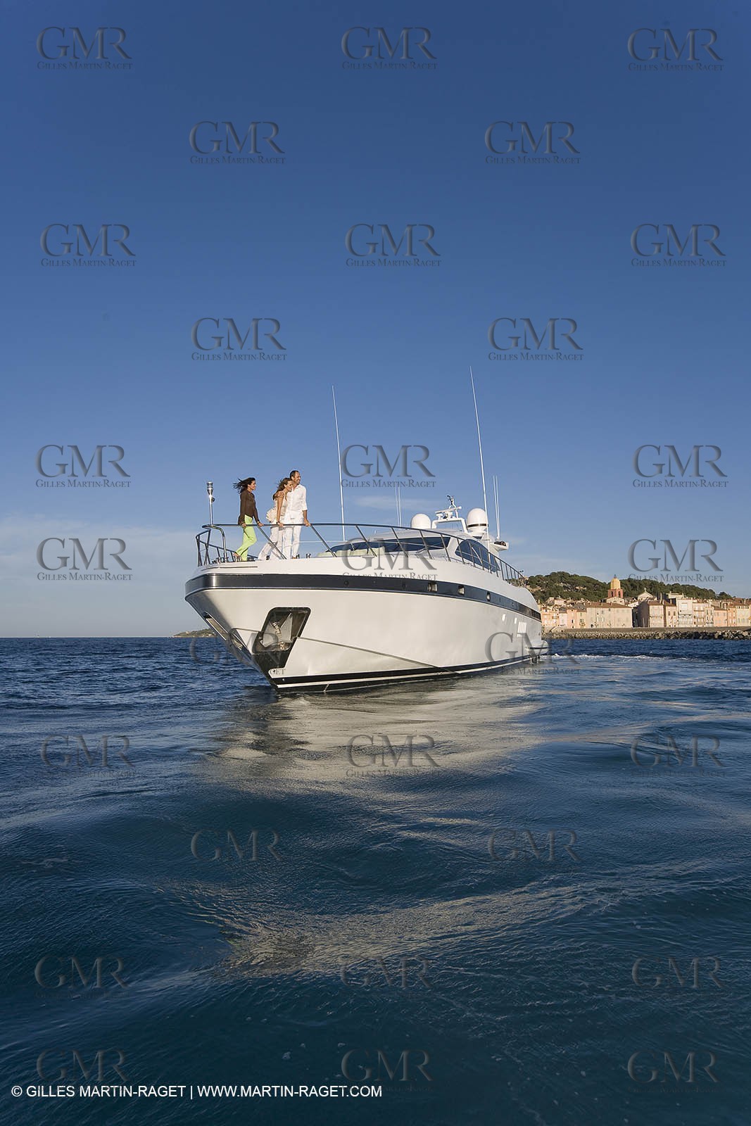 06 09 2007 - Saint Tropez (FRA, 83) - Superyachts - Motoryachts - Mangusta 92 Triple Fun in Saint Tropez