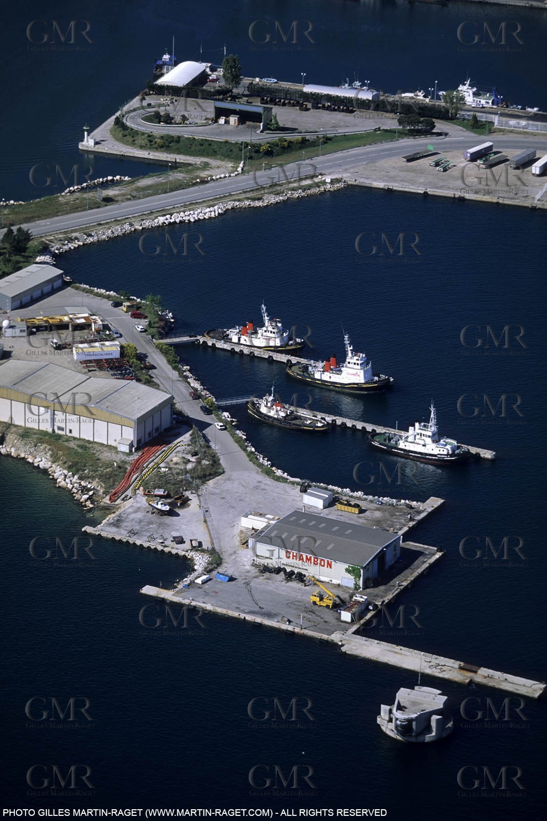Marseille - Tug boats station