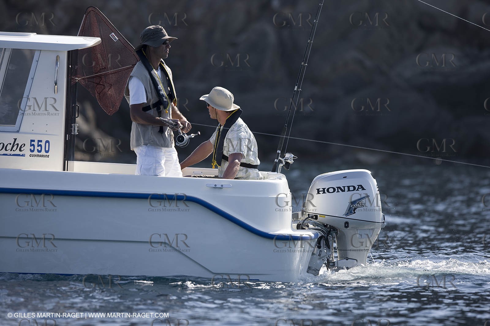 19 06 2008 - Le Lavandou (FRA,83) - Honda Marine 4 stroke outboard engines 2008 line
