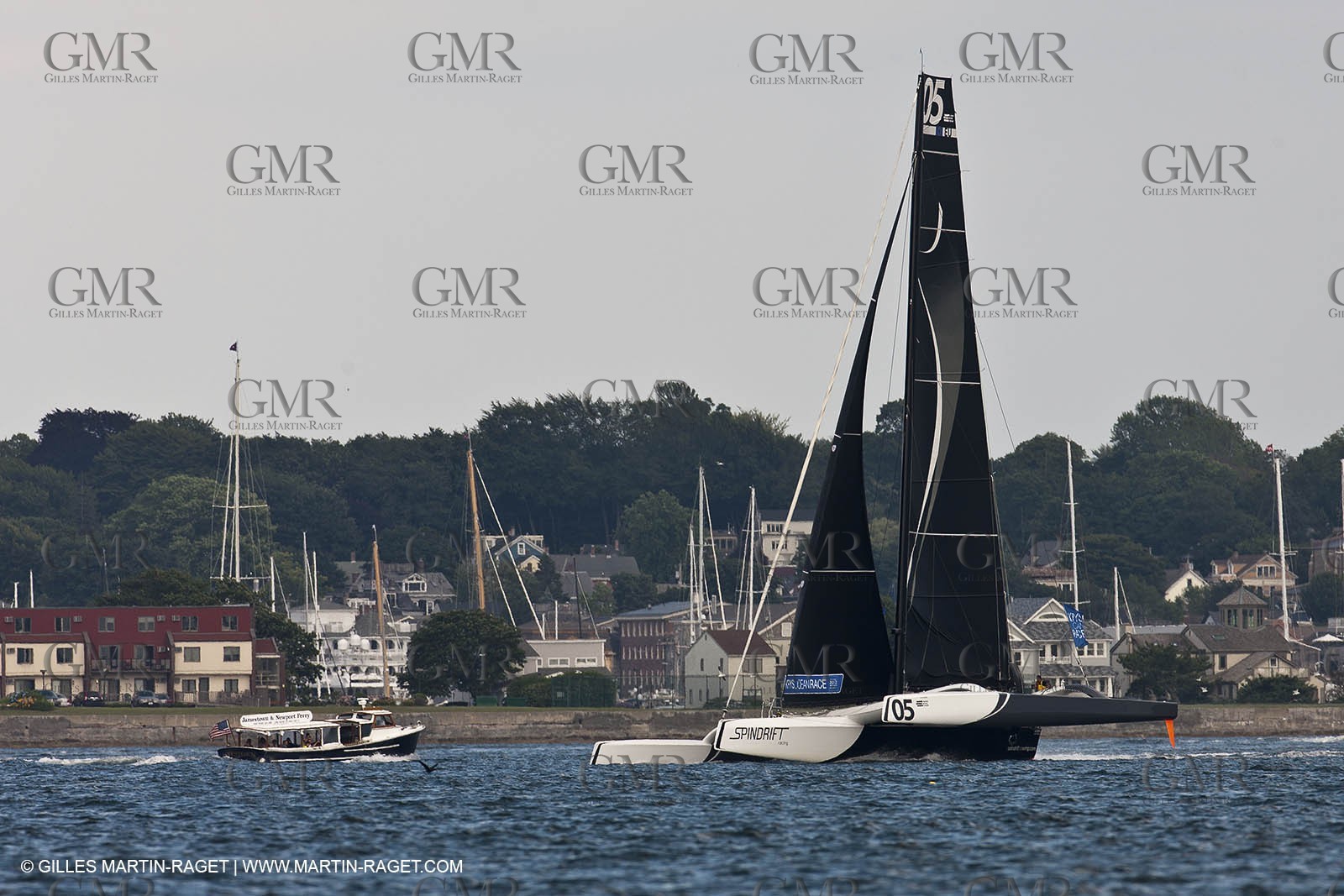 02 07 2012 - Newport (RI) -start of the Krys Ocean Race pre-event sailed between Newport and New York
