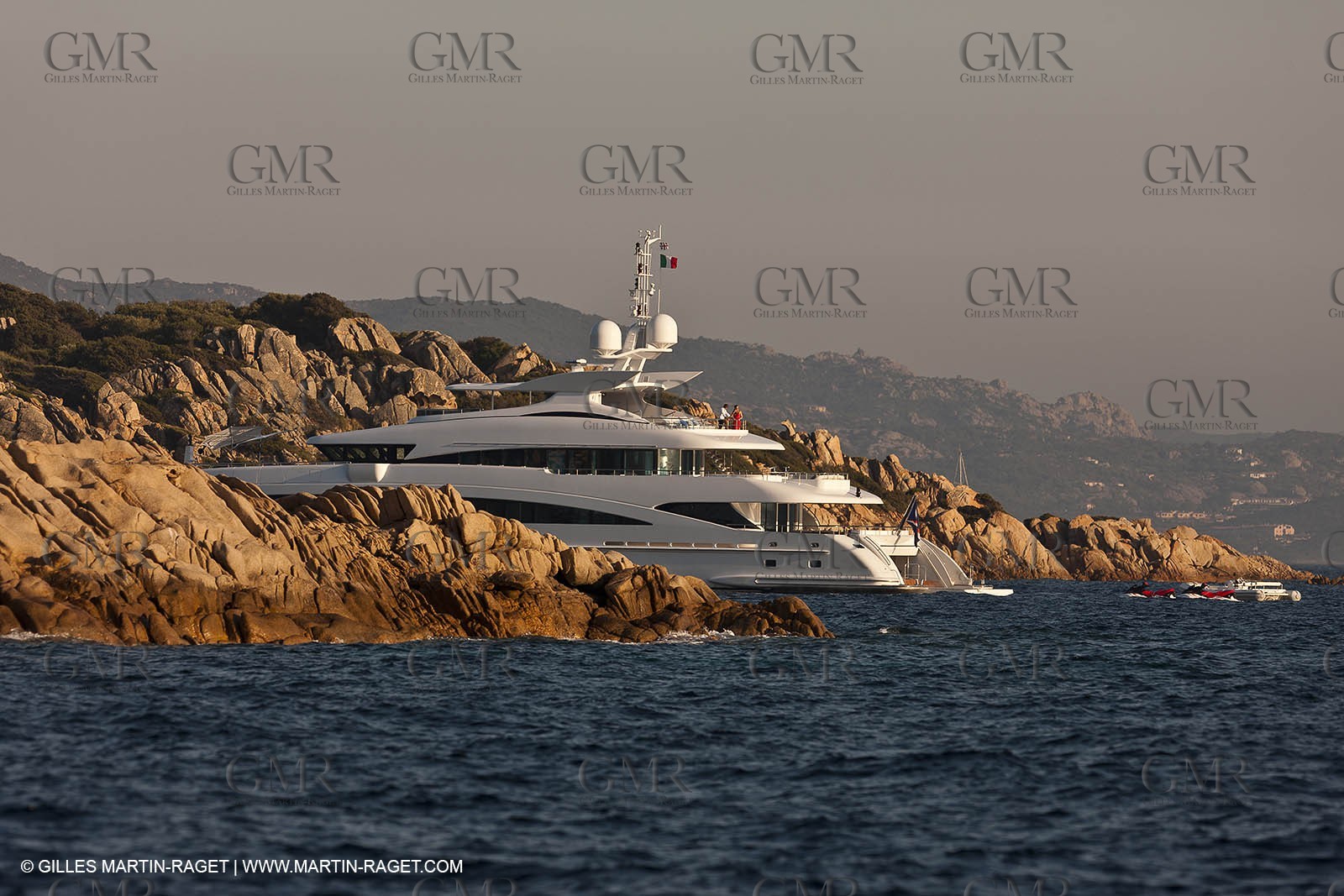 18 08 2011 - La Maddalena (ITA, Sardinia) - Motor yacht Inception