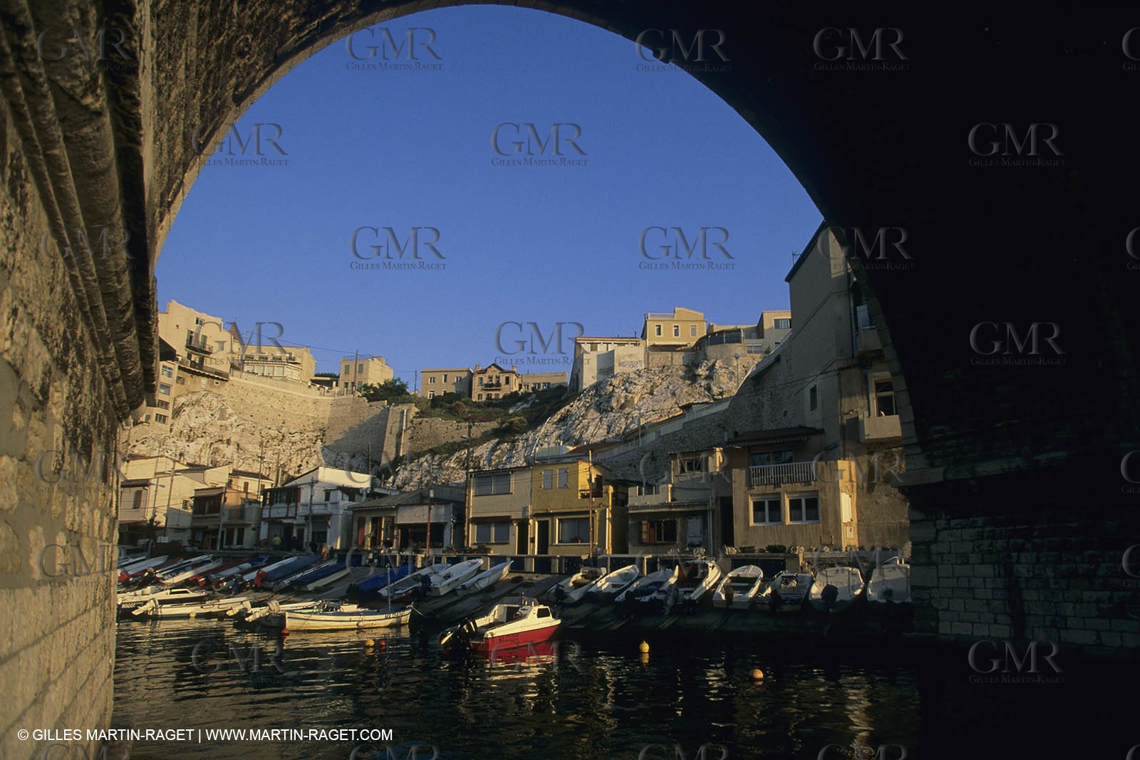 France, Provence, Marseille, quartiers, Vallon des Auffes