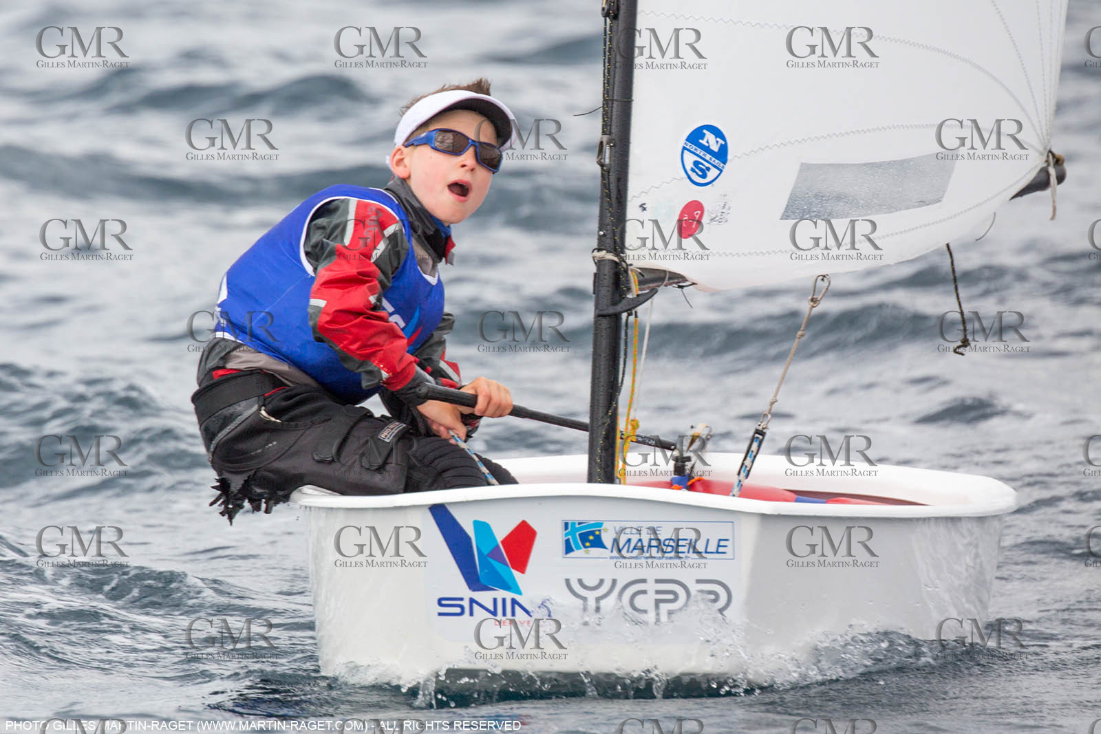 15 04 2016, Marseille (FRA,13), SNIM Dériveurs, Coupe Internationale de Printemps Optimist, Final Day