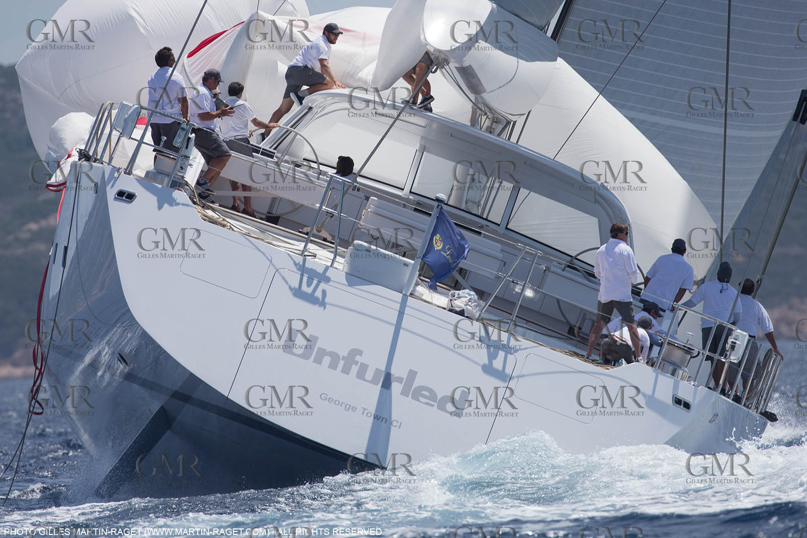 08 06 2016, Porto Cervo (ITA, Sardinia), Loro Piana Super Yachts Regatta, Race Day One, Unfurled
