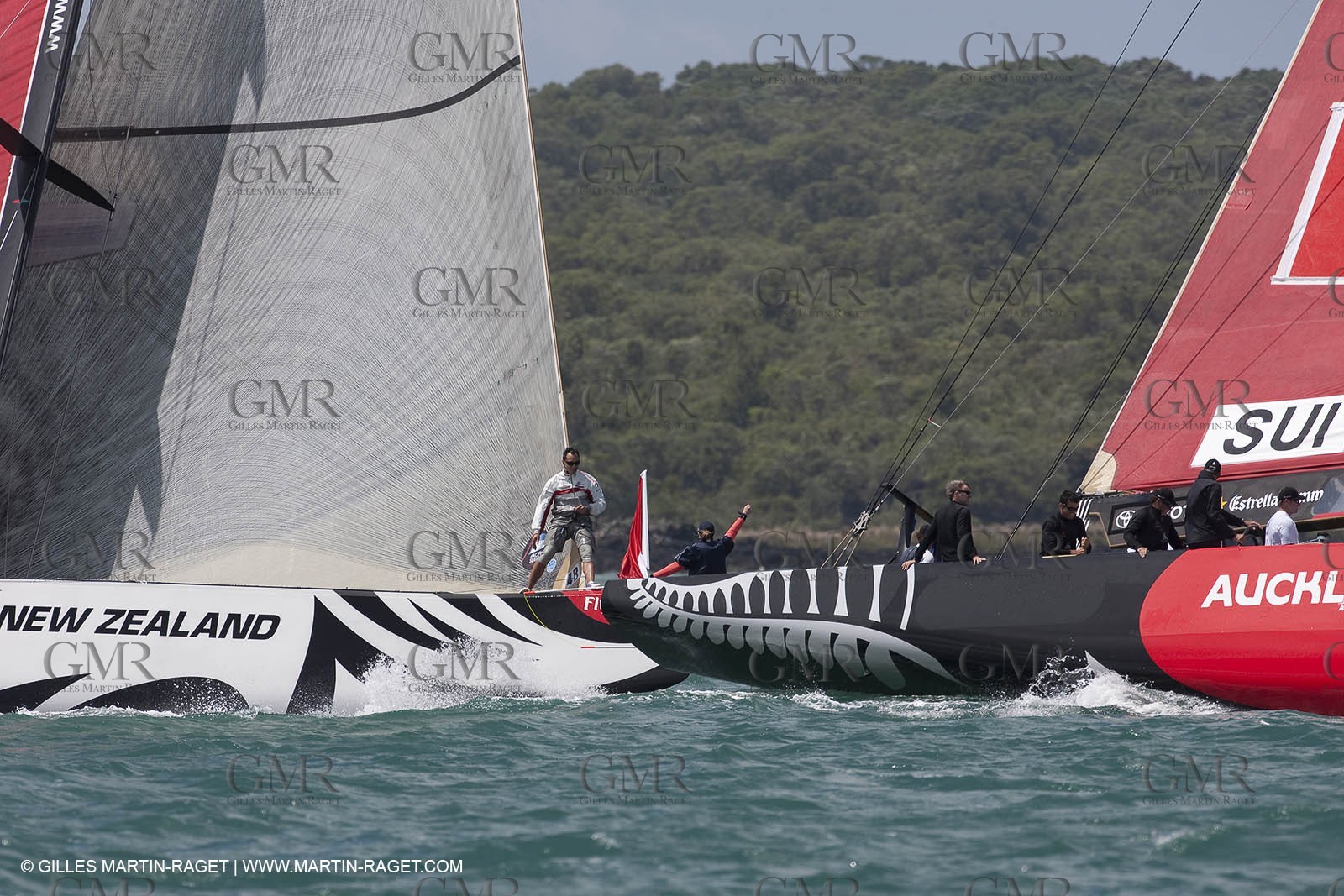 31 01 2009 - Auckland (NZL) -  Louis Vuitton Pacific Series -  Racing Day 2