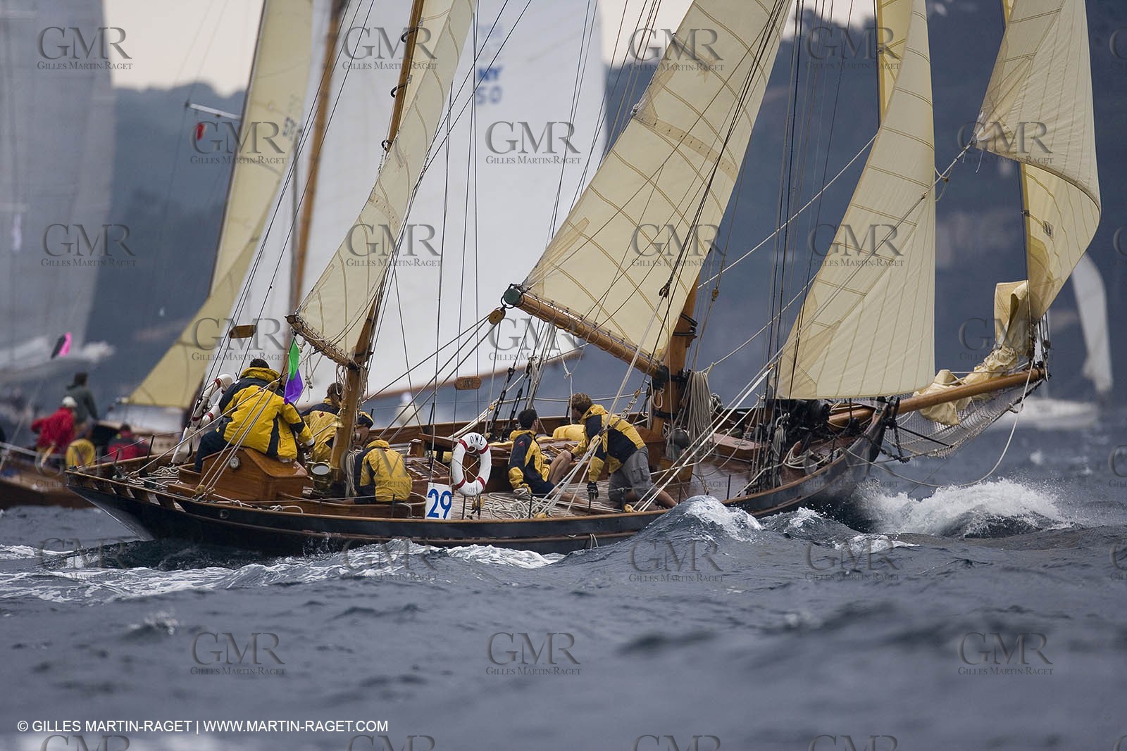 Sailing, Classic yachts, Voiles de Saint-Tropez 2006
