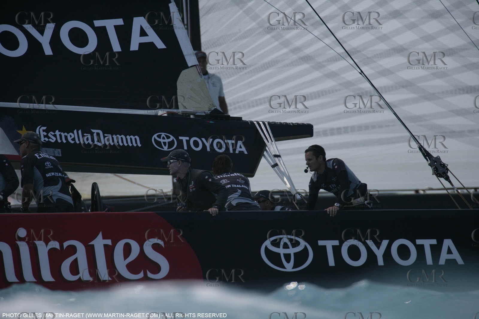 26 06 2007-Valencia (Spain)- 32nd America's Cup - Final Match - Day 3 - Alinghi vs Emirates Team New Zealand