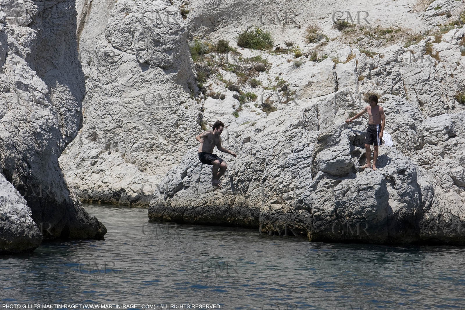 20 06 2008 - Marseille (FRA, 13) - Cruising among the local islands and creeks - Frioul Islands