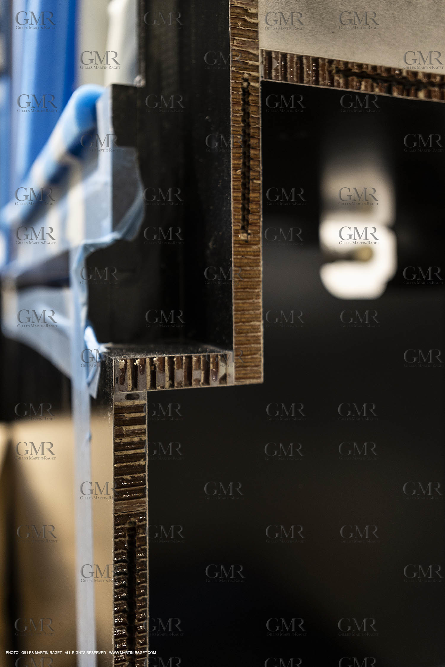 29 10 2018, La Grande Motte (FRA,30), Chantier Gunboat, construction du Gunboat 68