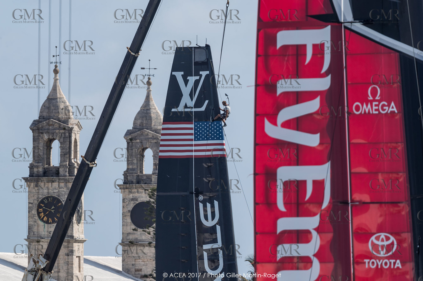 18 06 2017 - Bermuda (BDA) - 35th America's Cup 2017 - 35th America's Cup Match Presented by Louis Vuitton