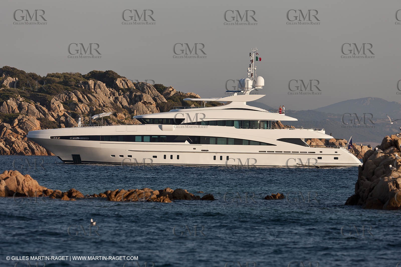 18 08 2011 - La Maddalena (ITA, Sardinia) - Motor yacht Inception