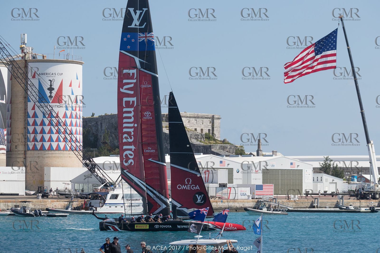 17 06 2017 - Bermuda (BDA) - 35th America's Cup 2017 - 35th America's Cup Match Presented by Louis Vuitton, Race day 1