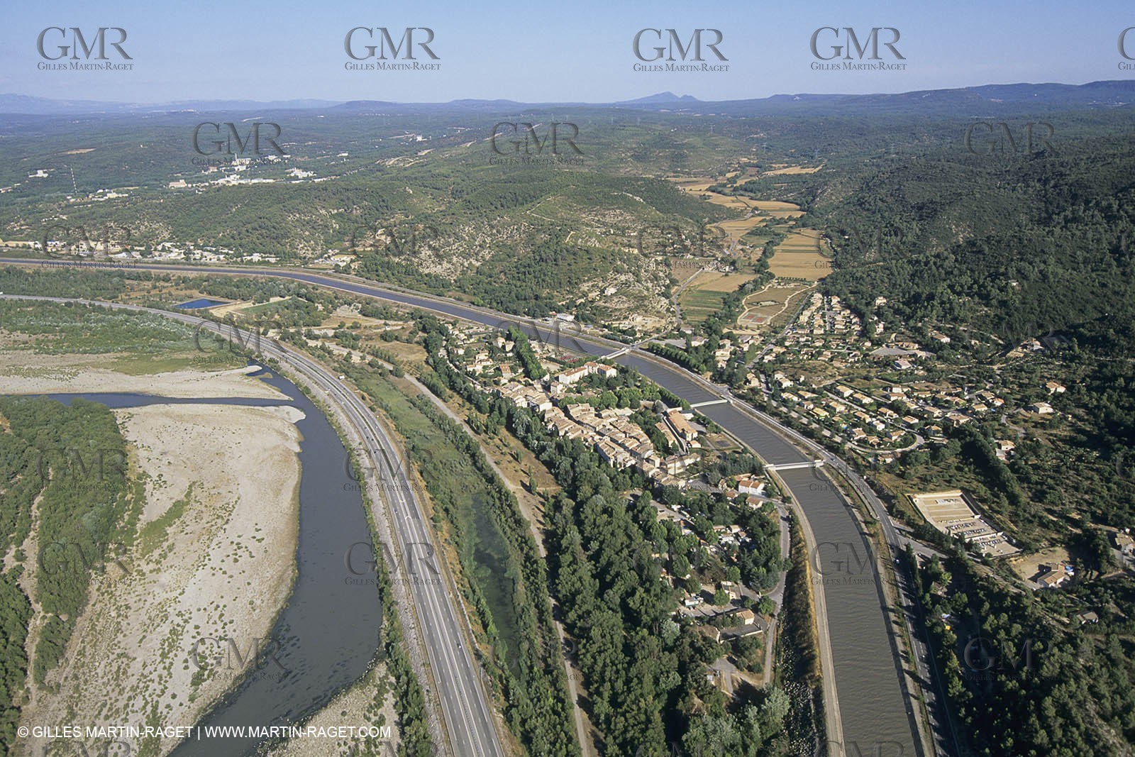 France, Provence, Val de Durance, site de Cadarache