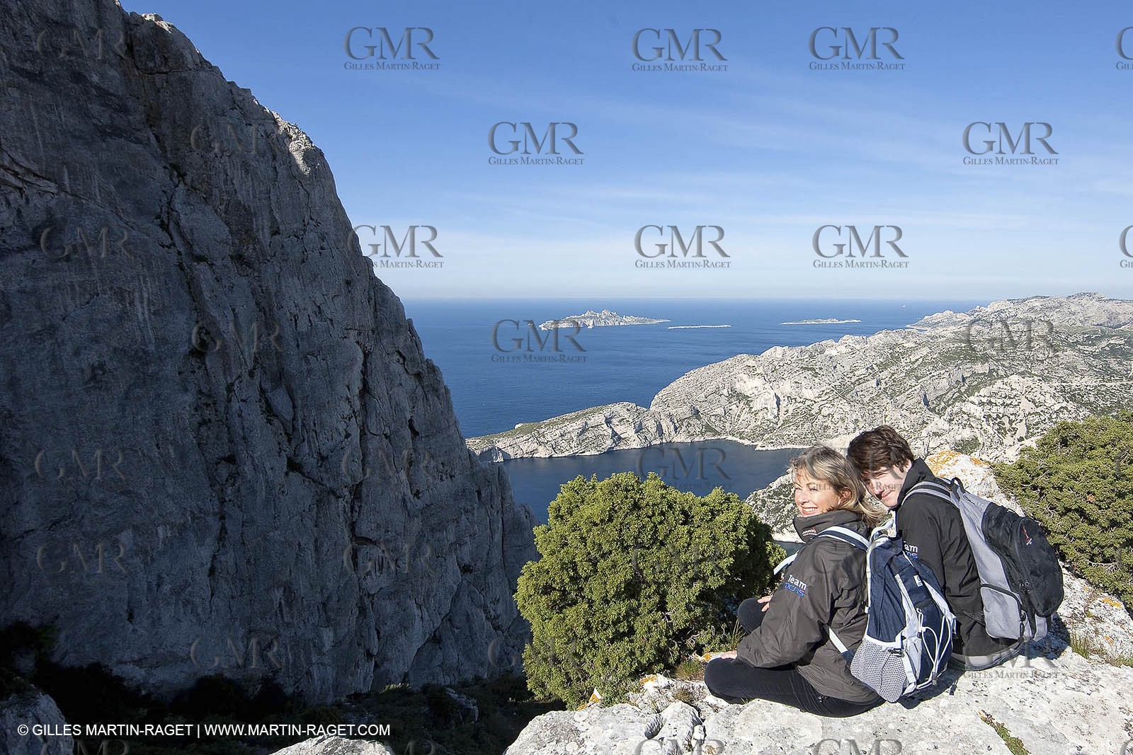 30 04 2009 - Marseille (FRA, 13) - Les Calanques - At the Col de la Candelle
