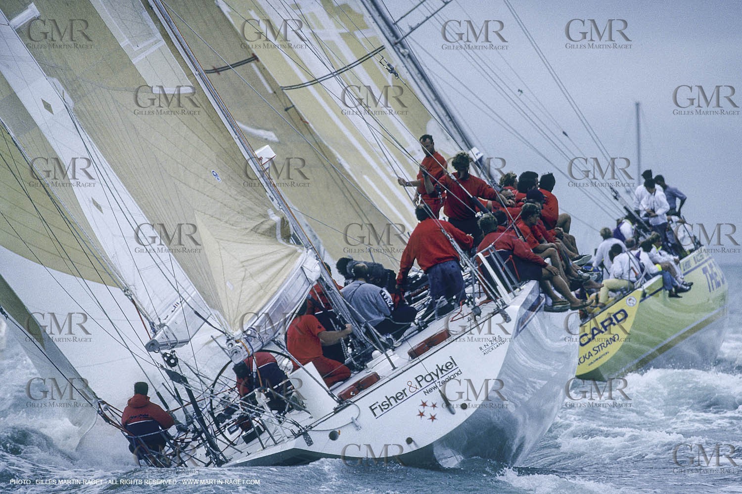 Sailing, yacht Racing, Whitbread Round The World Race 1989-90