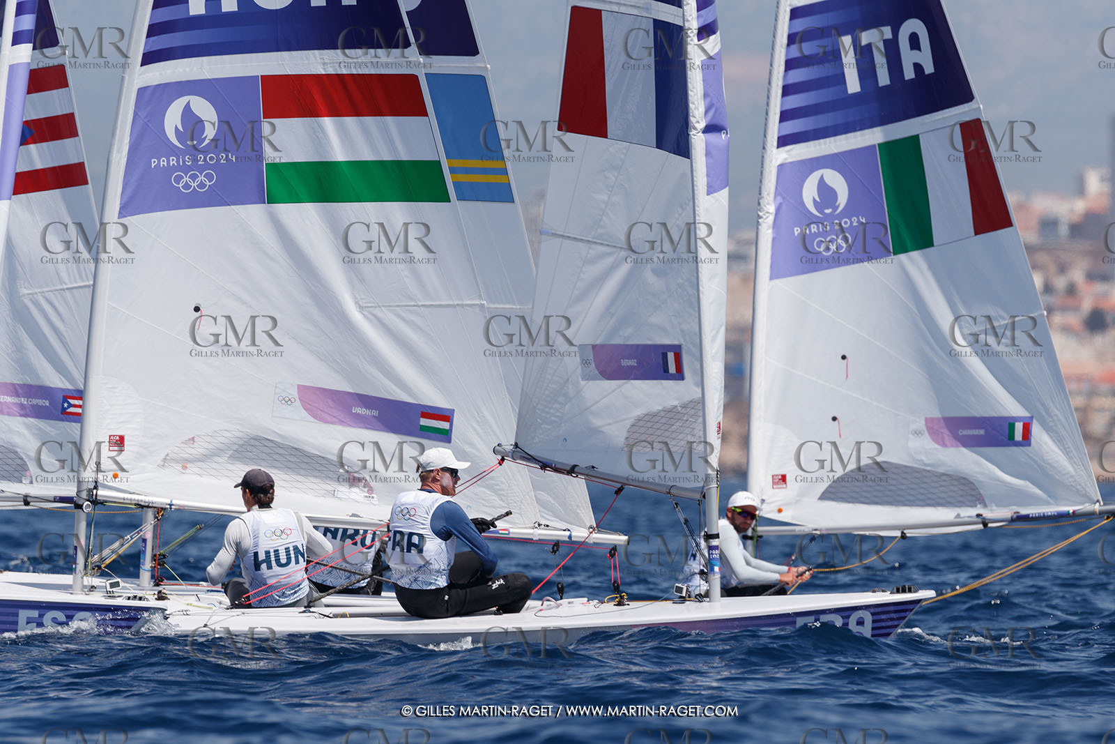 03 08 2024, Marseille (FRA), Paris 2024 Olympic Games, Sailing, Race Day 7