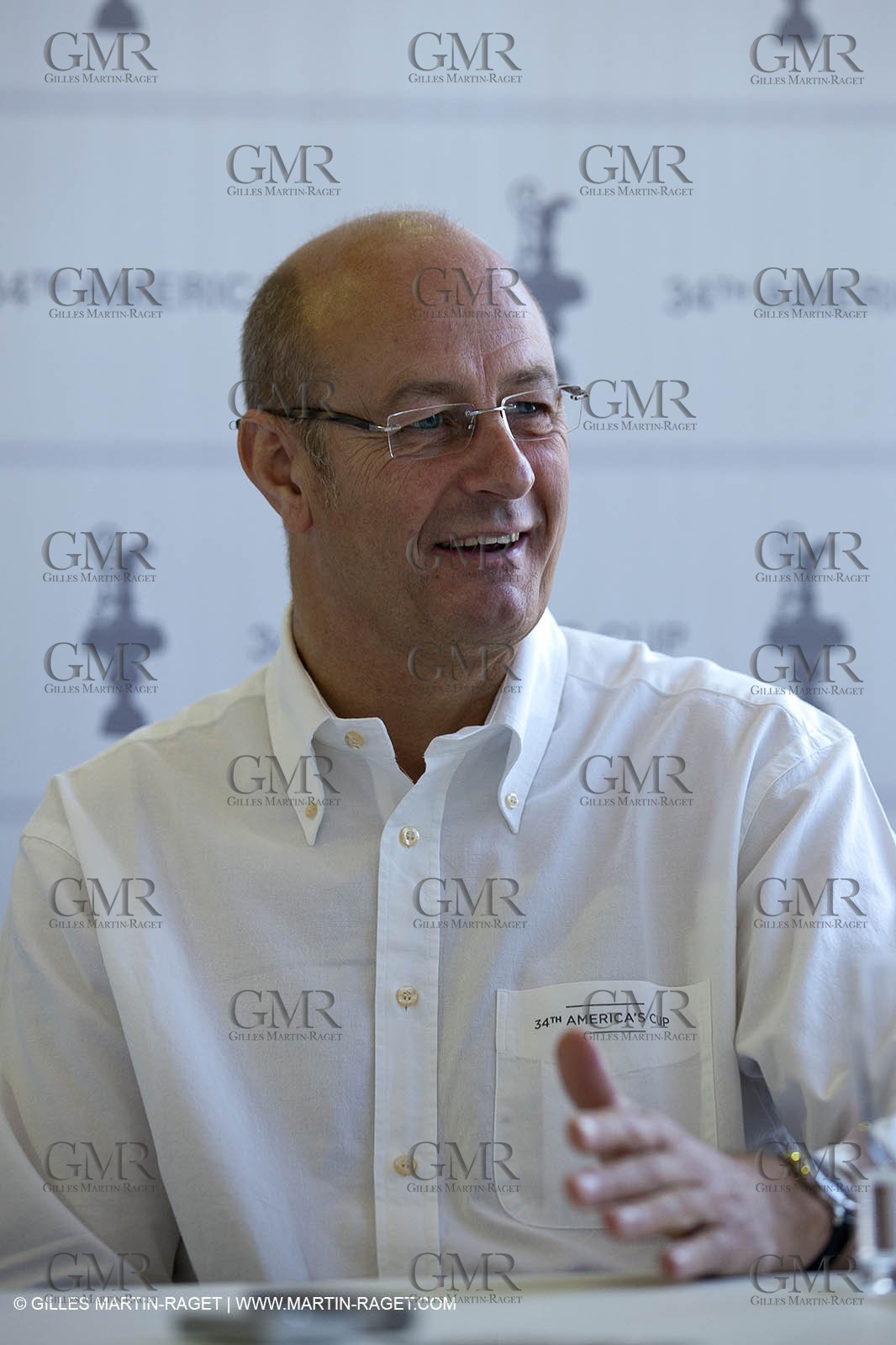 25 11 2010 - Dubai (UAE) - 34th America's Cup - Media Round Table with Ian Murray and Richard Worth - Richard Worth