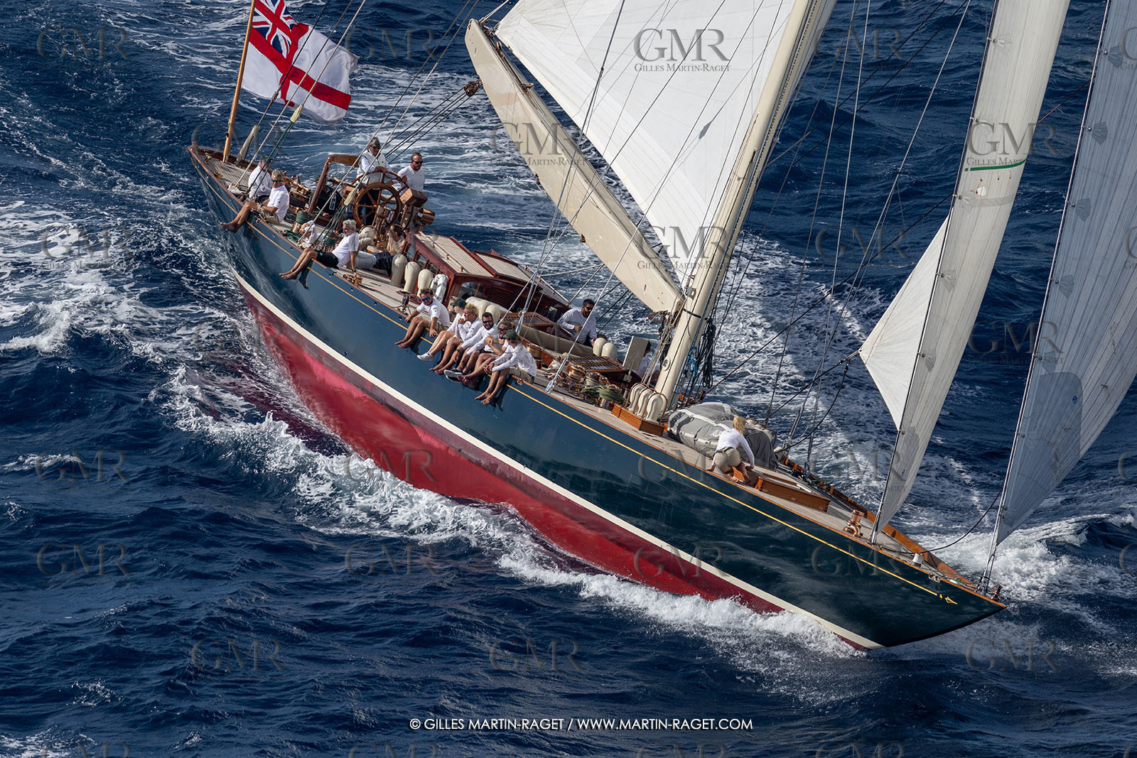 04 10 2025, Saint-Tropez (FRA), Les VoIles de Saint-Tropez 2025, Race Day 6