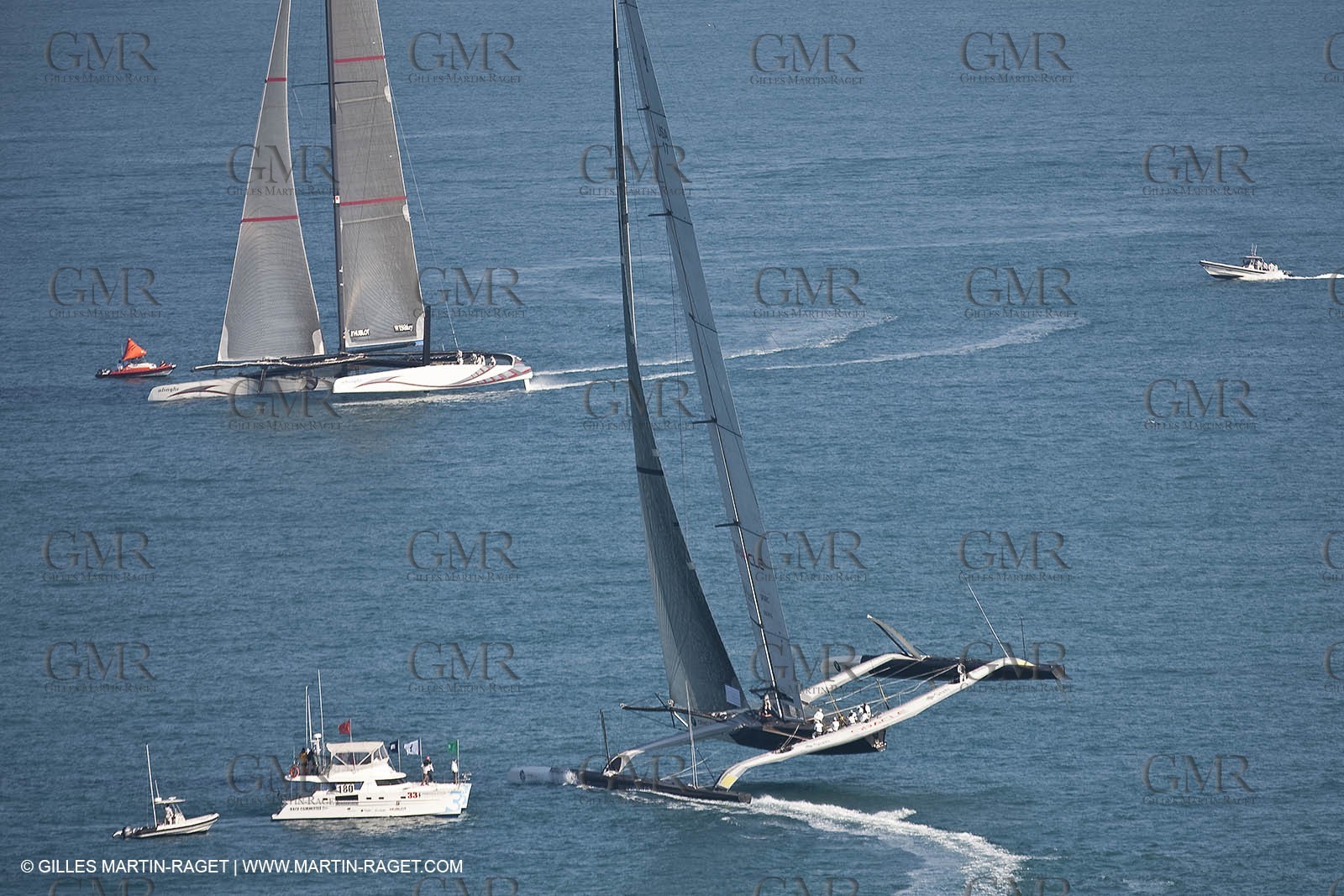 11 02 2010 - Valencia (ESP) - 33rd America's Cup - BMW ORACLE Racing - Day off 2