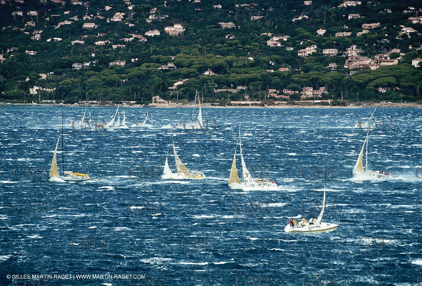 Sailing, Classic yachts, Niouargue 1994, Saint-Tropez (FRA)