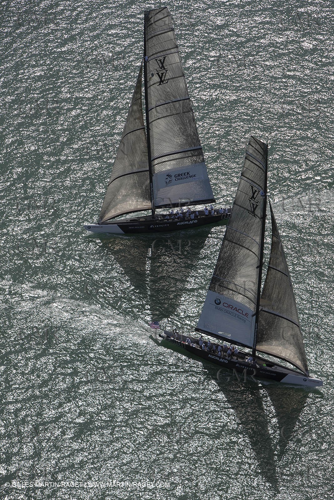 29 01 2009 - Auckland (NZL) -  Louis Vuitton Pacific Series - BMW ORACLE Racing - Training