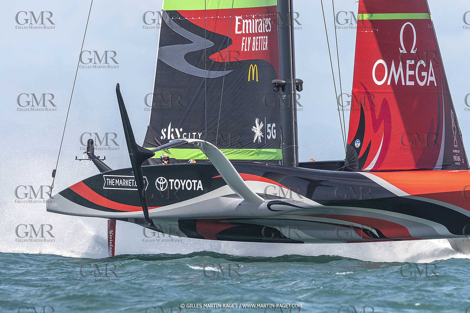 12 01 2021, Auckland (NZL), 36th America's Cup, Practice Racing