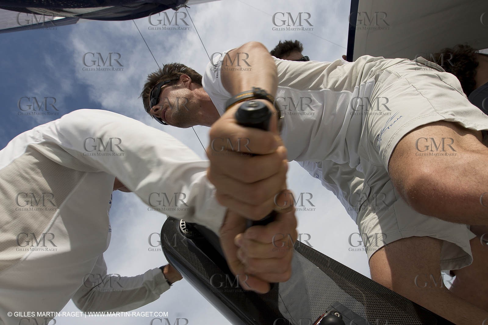 05 07 2012 - New York (USA) - Ocean Krys Race - Speed runs in fornt of NY city