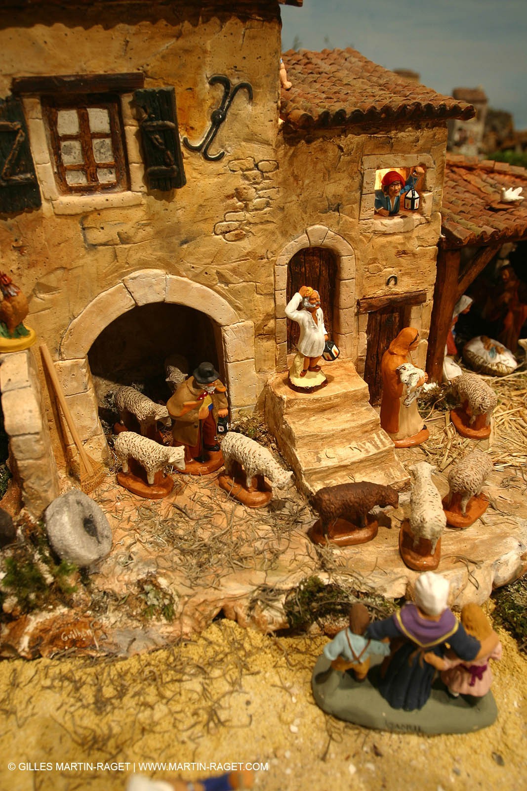 Great crib from les Saintes Maries de la mer (FRA, 13) for Christmas, December 2010