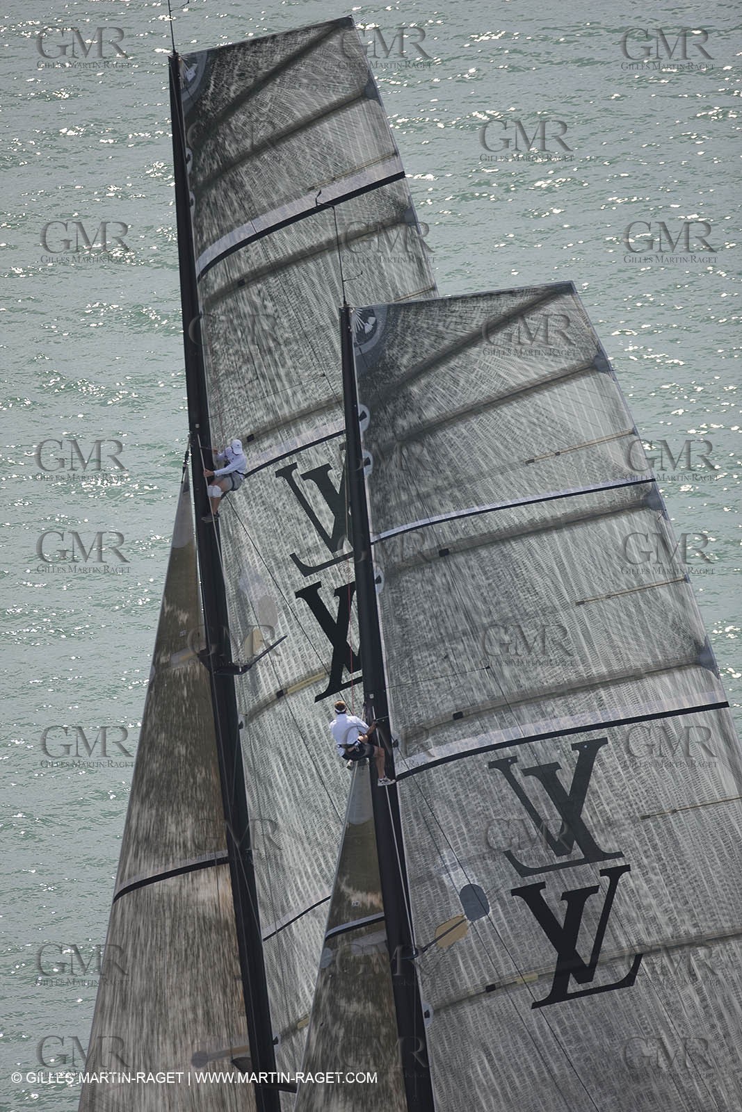 29 01 2009 - Auckland (NZL) -  Louis Vuitton Pacific Series - BMW ORACLE Racing - Training