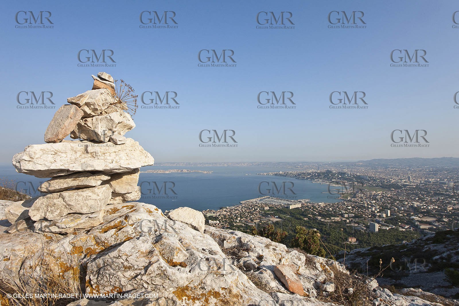 10 09 2009 - Marseille (FRA, 13) - Les Calanques - Massif de Marseilleveyre - At the top