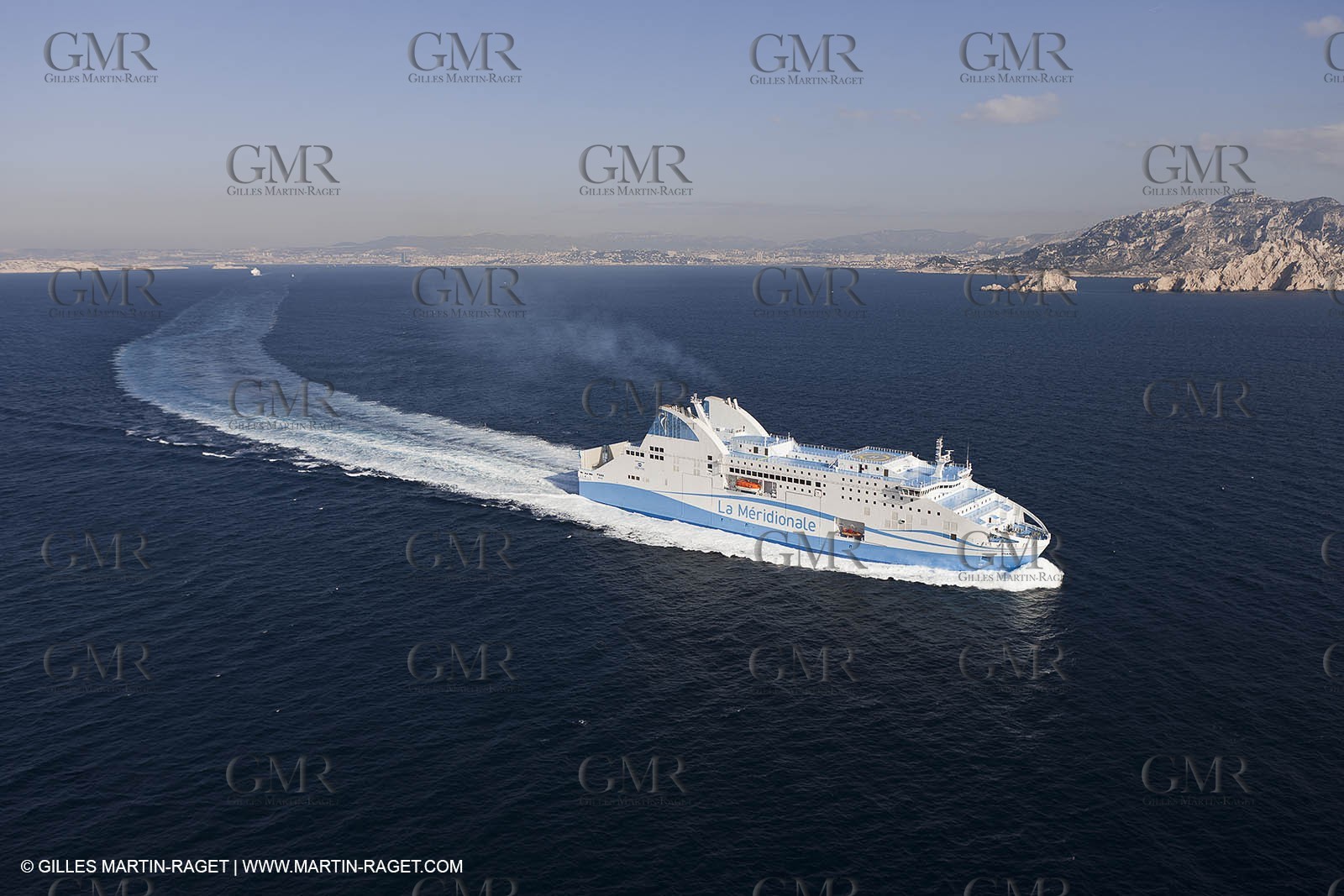 14 01 2012 - Marseille (FRA,13) - La Meridionale shipping company - the Piana off Marseille and the Calanques