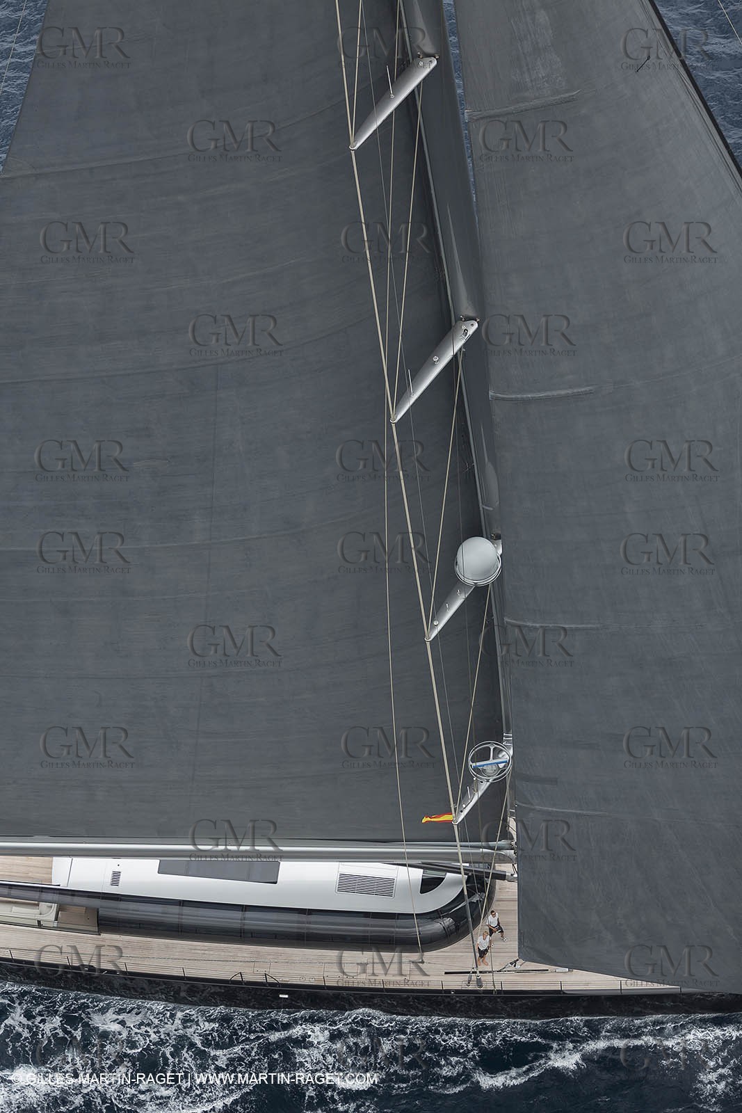 11 10 2014, Alicante (ESP), Volvo Ocean Race 2014-15 start, Super Yacht Aglaia