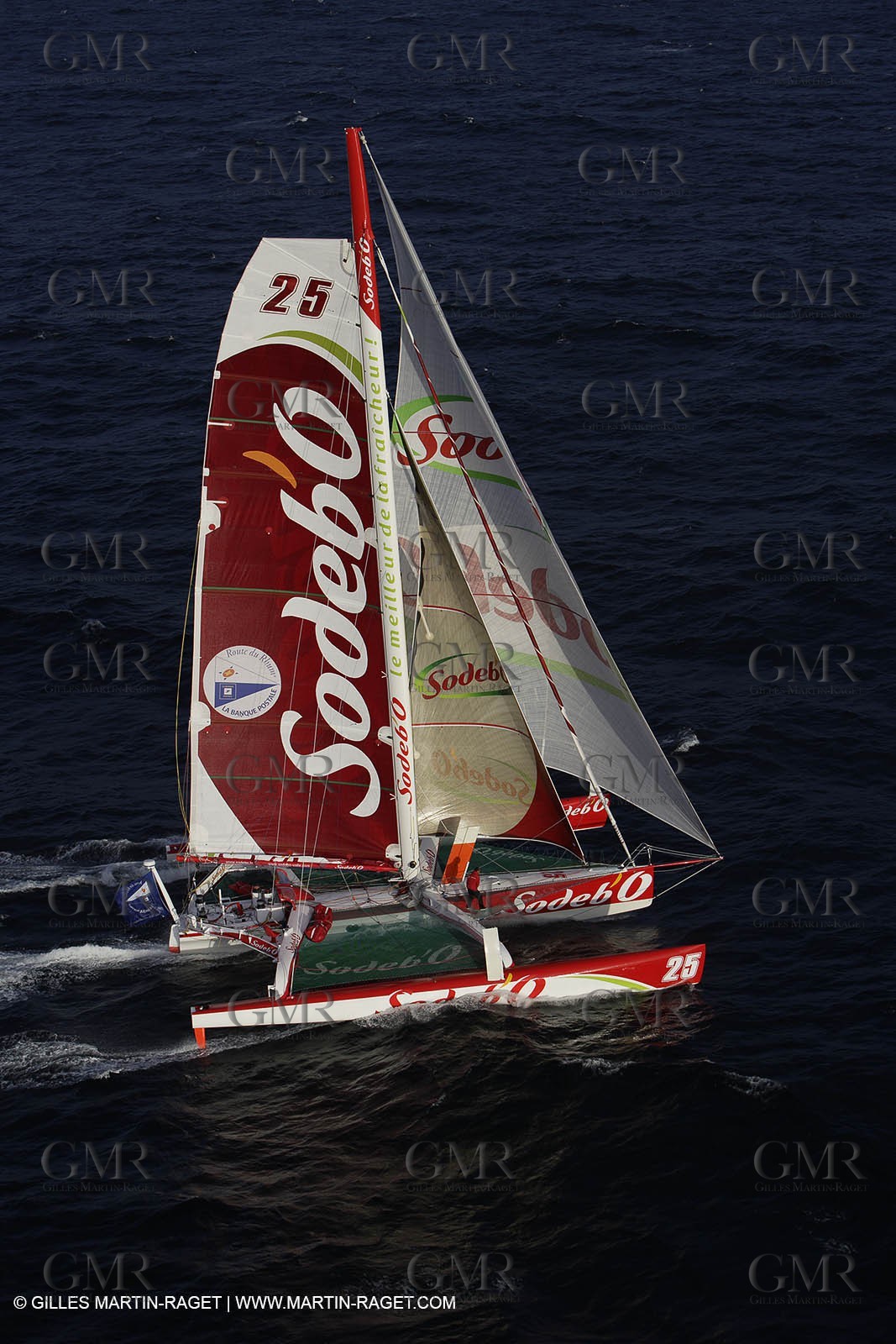 11 10 2008  -Lorient (FRA)  -  Multis Orma - Sodebo (Thomas Coville) - Route du Rhum 2006 training