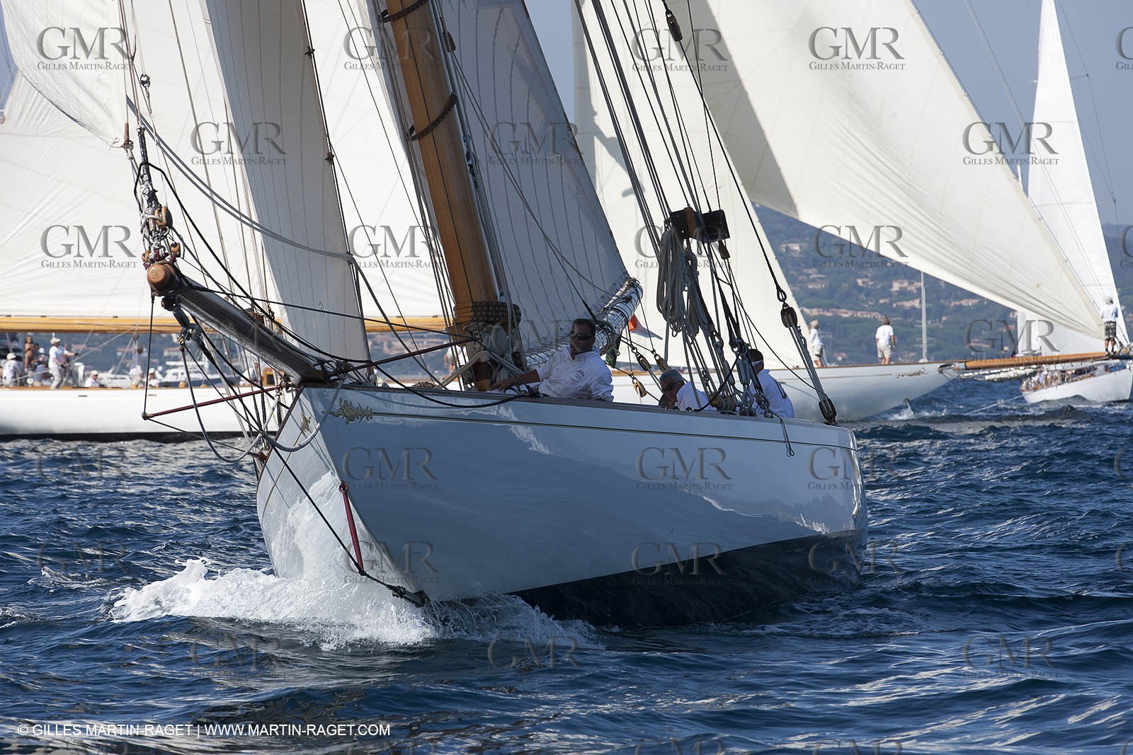 01 10 2011 - Saint Tropez (FRA,13) - Voiles de Saint Tropez 2011 - Classic Yachts - Day 5 - Onboard Mariquita