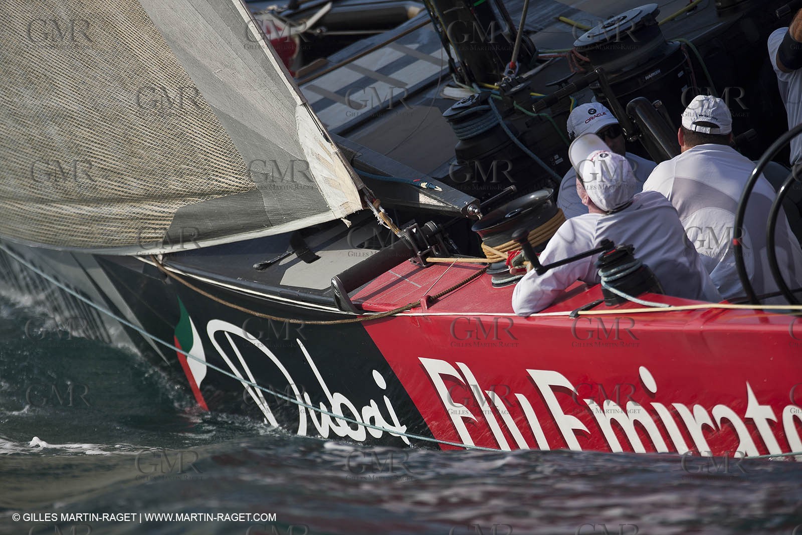 21 11 2010 - Dubai (UAE) - Dubai Louis Vuitton Trophy -  Round 2 - BMW ORACLE Racing